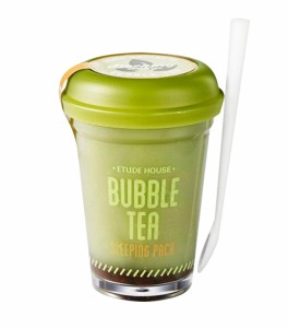 Ночная маска с экстрактом зеленого чая ETUDE HOUSE Bubble Tea Sleeping Pack Green Tea (Объем 100 г) 100 мл (7646)
