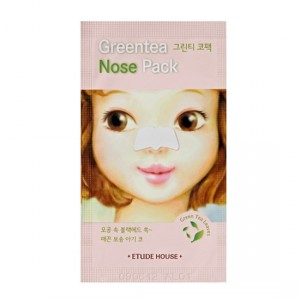 Маска от черных точек ETUDE HOUSE Green Tea Nose Pack (Объем 0,65 мл) (7646)