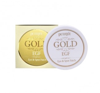 Гидрогелевые патчи с золотом Petitfee Premium Gold and EGF Eye Patch (7395)
