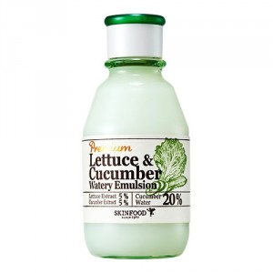 Увлажняющая эмульсия с латуком и огурцом Skinfood Premium Lettuce & Cucumber Water Emulsion (Объем 140 мл) (9135)