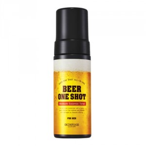Увлажняющий тонер-эссенция для мужчин Skinfood Beer One Shot Moisture Essence Toner for Men (Объем 155 мл) (9135)