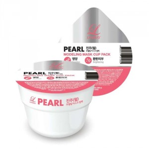 Альгинатная маска с жемчугом в чашечке Lindsay Pearl Modeling Mask Cup Pack (Объем 28 г) 28 мл (9527)