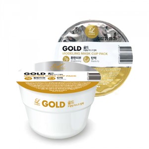 Альгинатная маска с золотом в чашечке Lindsay Gold Modeling Mask Cup Pack (Объем 28 г) 28 мл (9527)