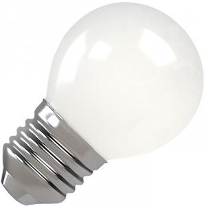 Лампа X-flash G45 E27 4W 230V белый свет, матовая, филамент (48168)