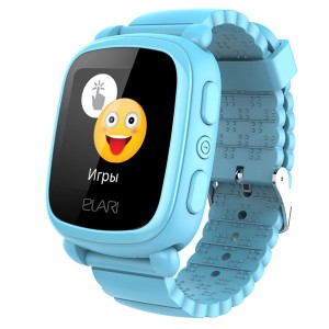 Часы с GPS трекером Elari Часы Elari KidPhone 2 Blue (Синий)