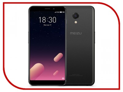 Сотовый телефон Meizu Смартфон Meizu M6s 32GB Black (черный)