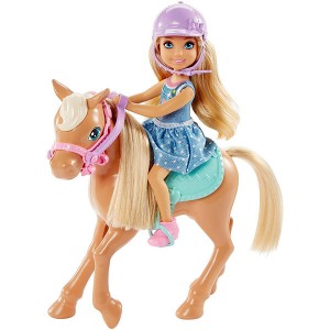 Кукла Mattel Mattel Barbie DYL42 Барби Кукла Челси и пони