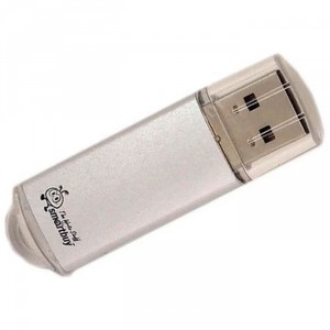 USB Flash Drive Smartbuy V-Cut Silver SB4GBVC-S