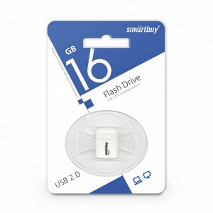 USB Flash Drive Smartbuy SB16GBLARA-W