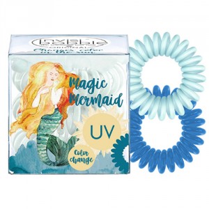 Бирюзовая резинка для волос, меняющая цвет на солнце Invisibobble Magic Mermaid Ocean Tango (Цвет Ocean Tango variant_hex_name d8e9e0) (6489)