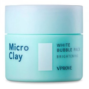 Осветляющая маска для лица Vprove Micro Clay White Bubble Pack Brightening (Объем 70 мл) (9198)