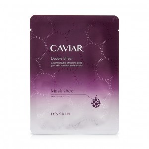 Питающая маска с икрой It's Skin Caviar Double Effect Mask Sheet (Объем 22 мл) (9510)