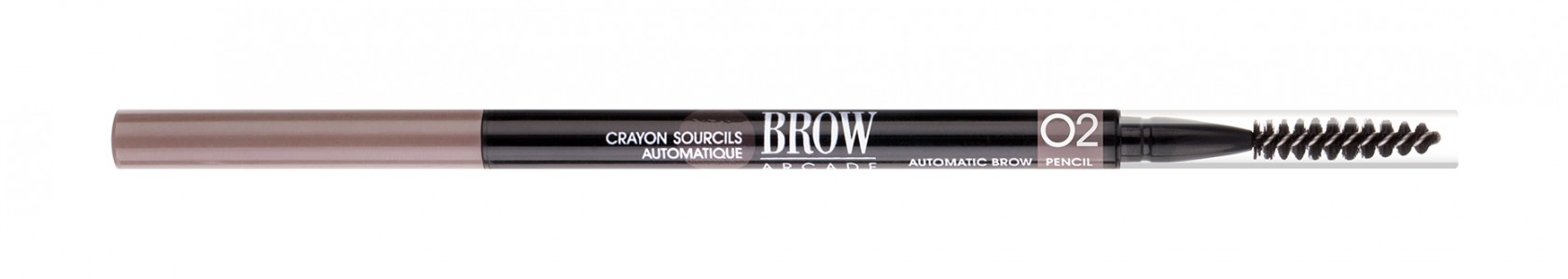 Карандаш для бровей Vivienne Sabo Brow Arcade Automatic Eyebrow Pencil 02 (Цвет 02 Коричневый variant_hex_name 8C6954) (6680)