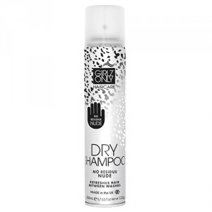 Сухой шампунь для волос с длительным эффектом Girlz Only Girlz Only No Residue Nude Dry Shampoo (9715)