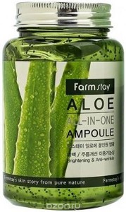 Гель-сыворотка с алоэ FARMSTAY Aloe All-In-One Ampoule (Объем 250 мл) (8820)