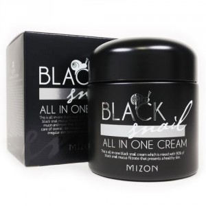 Улиточный крем с набором восточных трав Mizon Black Snail All-in-One Cream (Объем 75 мл) (7965)