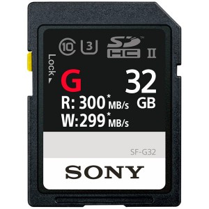 Карта памяти SDHC Sony 32GB UHS-II U3 (SF-G32/T1) (SF32G)