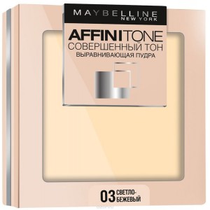 Пудра Maybelline New York Affinitone Powder (Цвет №03 Светло-бежевый variant_hex_name FAE8DA Вес 50.00) (1000)