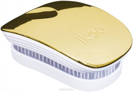 Расчески и щетки Ikoo Brush Metallic Pocket White Soleil (8239)