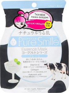 Тканевая маска SunSmile Pure Smile Yogurt Essence Mask (Объем 23 мл) (9690)