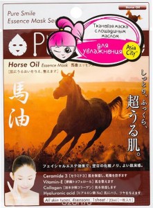 Тканевая маска SunSmile Pure Smile Horse Oil Essence Mask (Объем 23 мл) (9690)