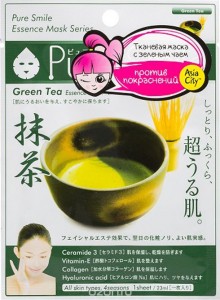Тканевая маска SunSmile Pure Smile Green Tea Essence Mask (Объем 23 мл) (9690)