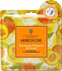 Тканевая маска Levitasion Herboflore Nectarine Blossom & Honey (9728)