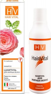 Шампунь Hair Vital Shampoo Per Capelli Grassi (Объем 200 мл) (9515)