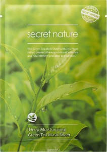 Тканевая маска Secret Nature Deep Moisturizing Green Tea Mask Sheet (Объем 25 мл) (9631)