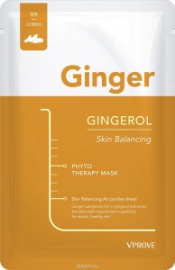 Тканевая маска Vprove Phyto Therapy Mask Sheet Gingerol Skin Balancing (Объем 20 мл) (9198)
