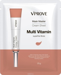 Тканевая маска Vprove Mask Master Cream Sheet Multi Vitamin (Объем 25 мл) (9198)