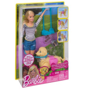 Набор игровой Barbie Прогулка с питомцем (73277)