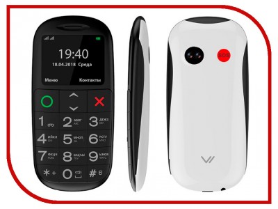 Сотовый телефон Vertex C312BW (VRX-C312-BW)