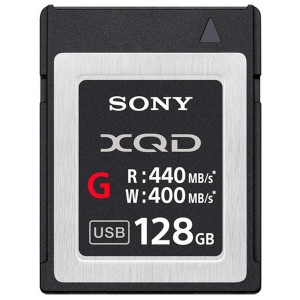 Карта памяти XQD Sony 128GB 440R/420W (QDG128E)