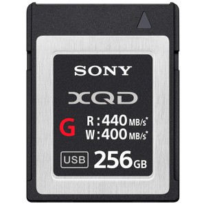 Карта памяти XQD Sony 256GB 440R/420W (QDG256E)