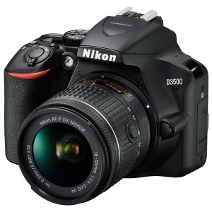 Фотоаппарат цифровой зеркальный Nikon D3500 18-55 P VR Kit Black (VBA550K001)