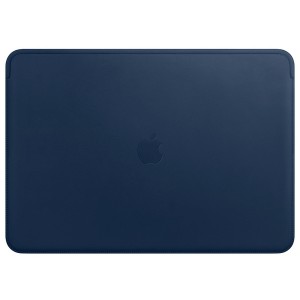 Кейс для MacBook Apple 15" Macbook Pro Leather Midnight Blue (MRQU2ZM/A)