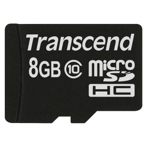 Карта памяти SDHC Micro Transcend TS8GUSDC10