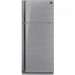 Холодильник с верхней морозильной камерой Широкий Sharp SJ-XP59PGSL