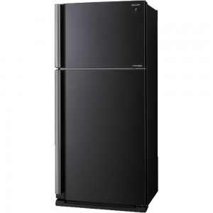 Холодильник с верхней морозильной камерой Широкий Sharp SJ-XE55PMBK