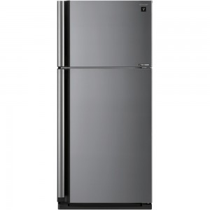 Холодильник с верхней морозильной камерой Широкий Sharp SJ-XE55PMSL
