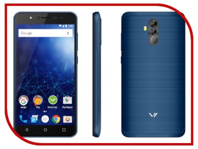 Сотовый телефон Vertex Смартфон VERTEX Impress New Blue (VRX-VNW-BL)