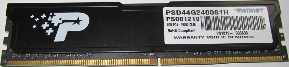 Модуль памяти Patriot Memory PSD44G240081H