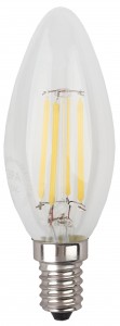 Лампа светодиодная ЭРА F-LED B35 E14 7W 220V 4000K (Б0027943)
