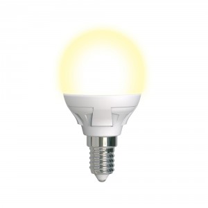 Лампа Uniel Яркая G45 7W E14 220V 3000K (UL-00002419)