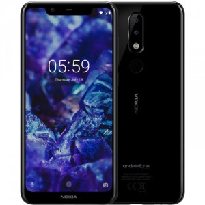 Смартфон Nokia 5.1 Plus Black (TA-1105) (11PDAB01A01)