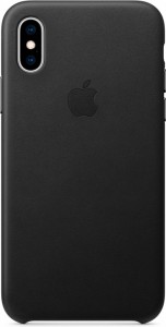 Чехол для iPhone Apple Чехол-крышка Apple MRWM2ZM/A для iPhone XS, кожа, черный