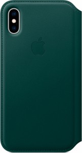 Чехол для iPhone Apple iPhone XS Leather Folio Forest Green (MRWY2ZM/A)