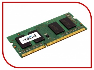 Модуль памяти Crucial PC3-12800 SO-DIMM DDR3L (CT51264BF160BJ)