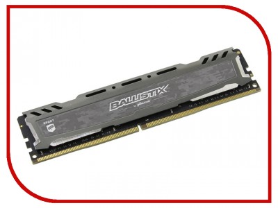 Модуль памяти Crucial Ballistix Sport PC4-19200 DIMM DDR4 2400MHz CL16 - 4Gb (BLS4G4D240FSB)